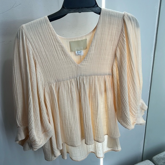 Anaak Tops - Anaak Ajmer Blouse Pale